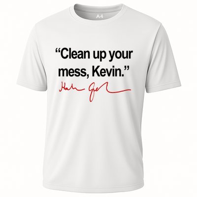 Clean Up Your Mess Kevin Political Performance Shirt