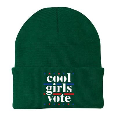 Cool Vote 2024 Voter Us Election Political Apparel Knit Cap Winter Beanie