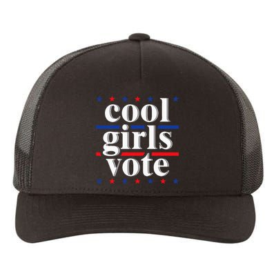 Cool Vote 2024 Voter Us Election Political Apparel Yupoong Adult 5-Panel Trucker Hat