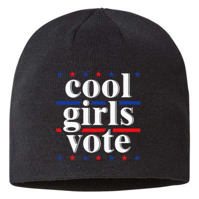 Cool Vote 2024 Voter Us Election Political Apparel Sustainable Beanie