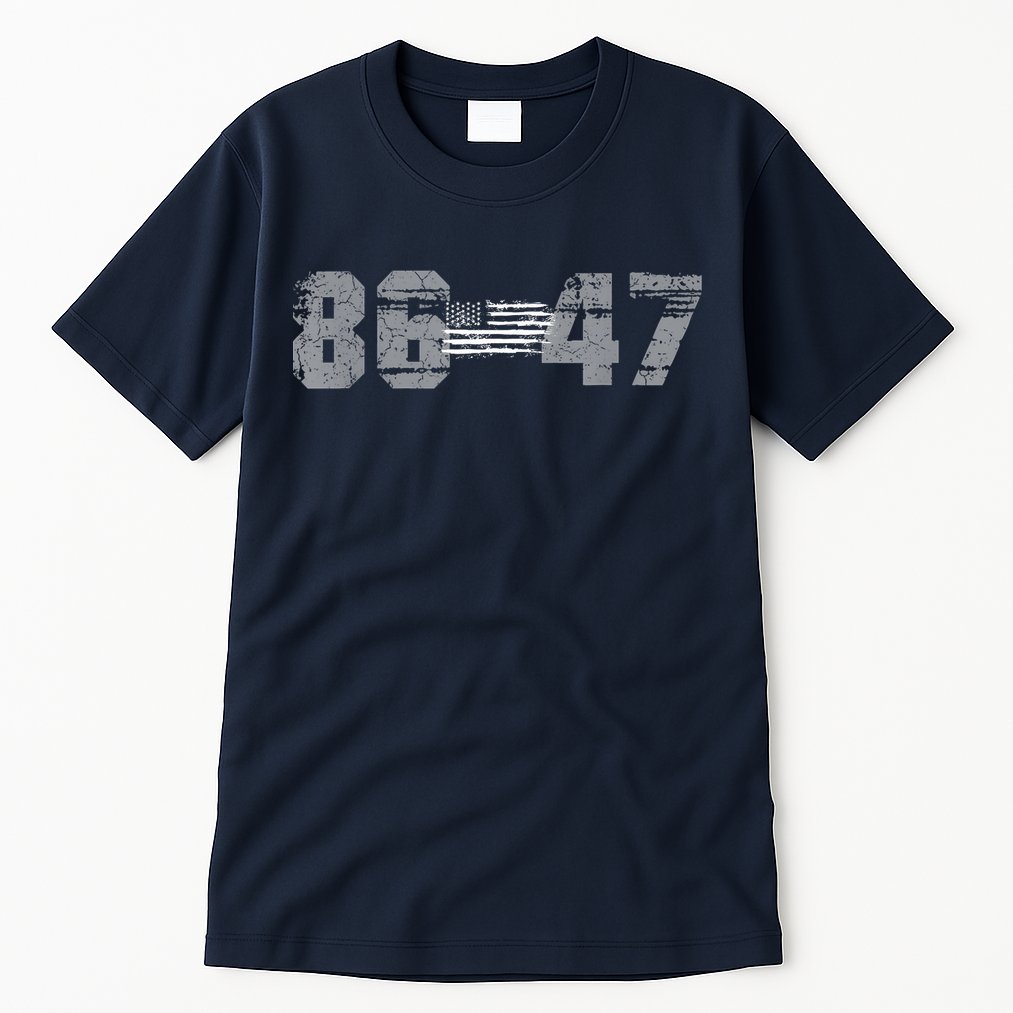 Classic Vintage 80s Style 86 47 Anti Trump 8647 Tall T-Shirt