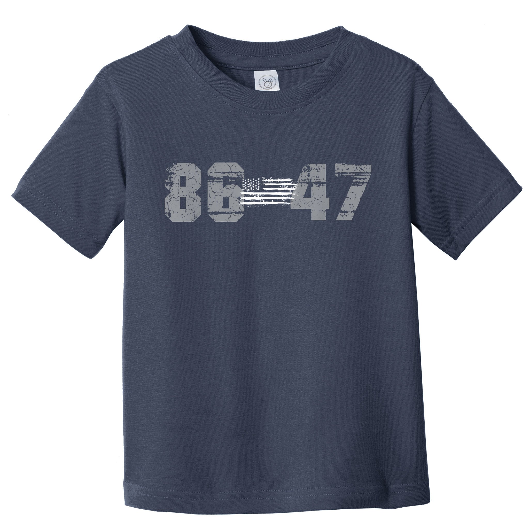 Classic Vintage 80s Style 86 47 Anti Trump 8647 Toddler T-Shirt