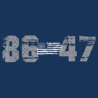 Classic Vintage 80s Style 86 47 Anti Trump 8647 Kids T-Shirt