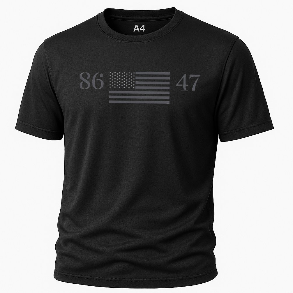 Classic Vintage 80s Style 86 47 Anti Trump 8647 Cooling Performance Crew T-Shirt