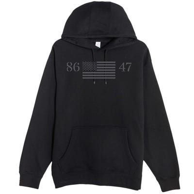Classic Vintage 80s Style 86 47 Anti Trump 8647 Premium Pullover Hoodie
