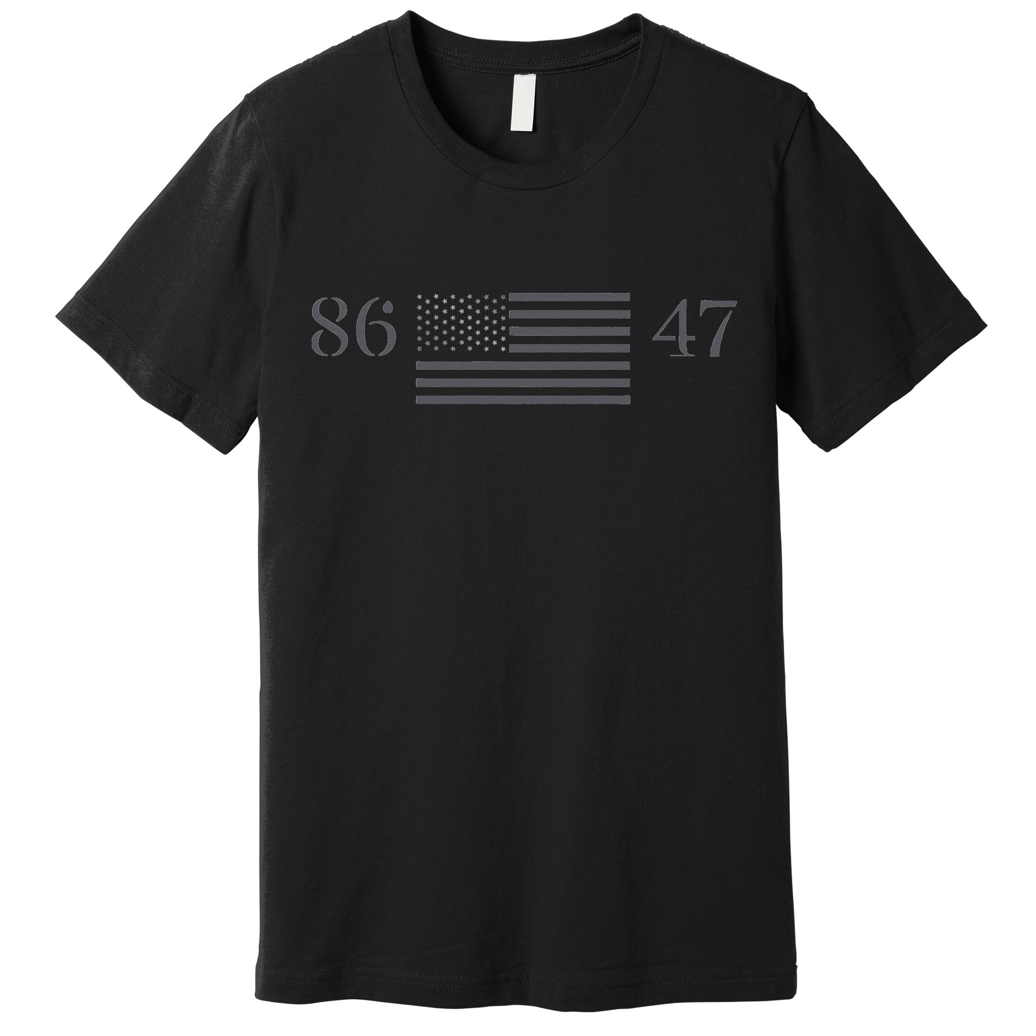 Classic Vintage 80s Style 86 47 Anti Trump 8647 Premium T-Shirt