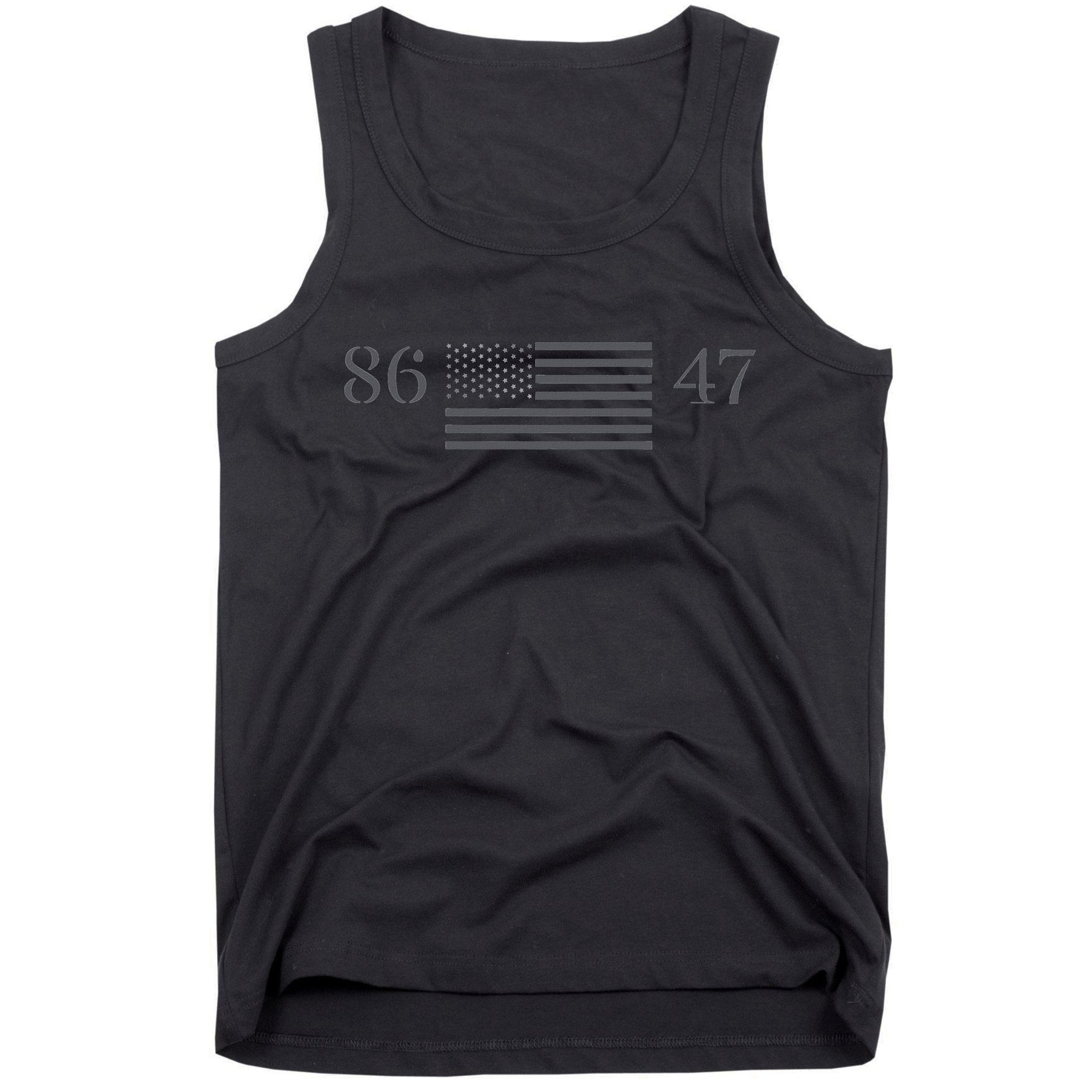 Classic Vintage 80s Style 86 47 Anti Trump 8647 Tank Top
