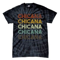 Chicana Vintage 80s Style Latina Pride Tie-Dye T-Shirt