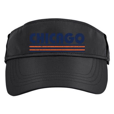 Chicago Vintage 80s Retro Style Funny Gift Adult Drive Performance Visor