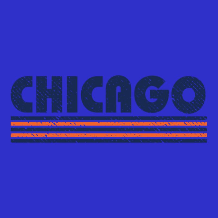Chicago Vintage 80s Retro Style Funny Gift Toddler T-Shirt