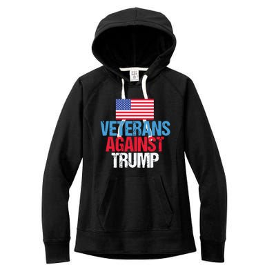 Cookncolorado Veterans Against Trump Women's Fleece Hoodie