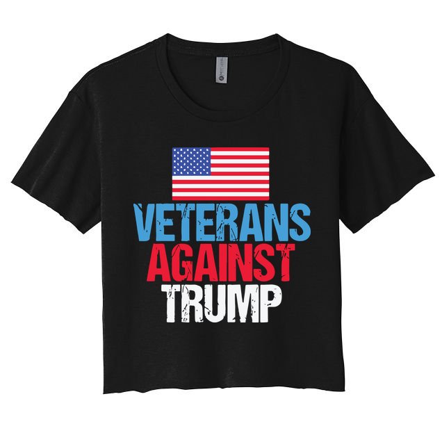 Cookncolorado Veterans Against Trump Crop Top
