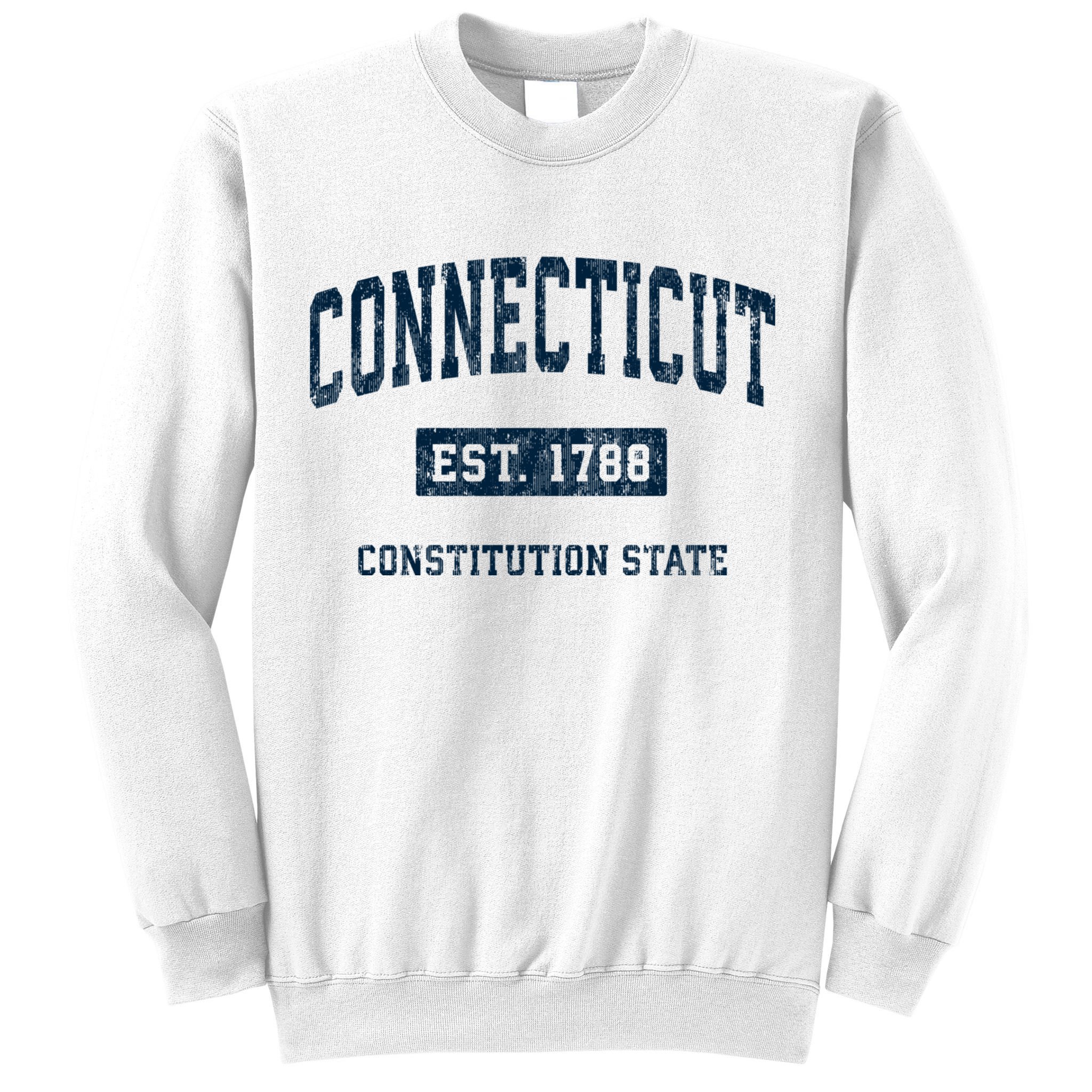 Connecticut Vintage Athletic Sports Sweatshirt
