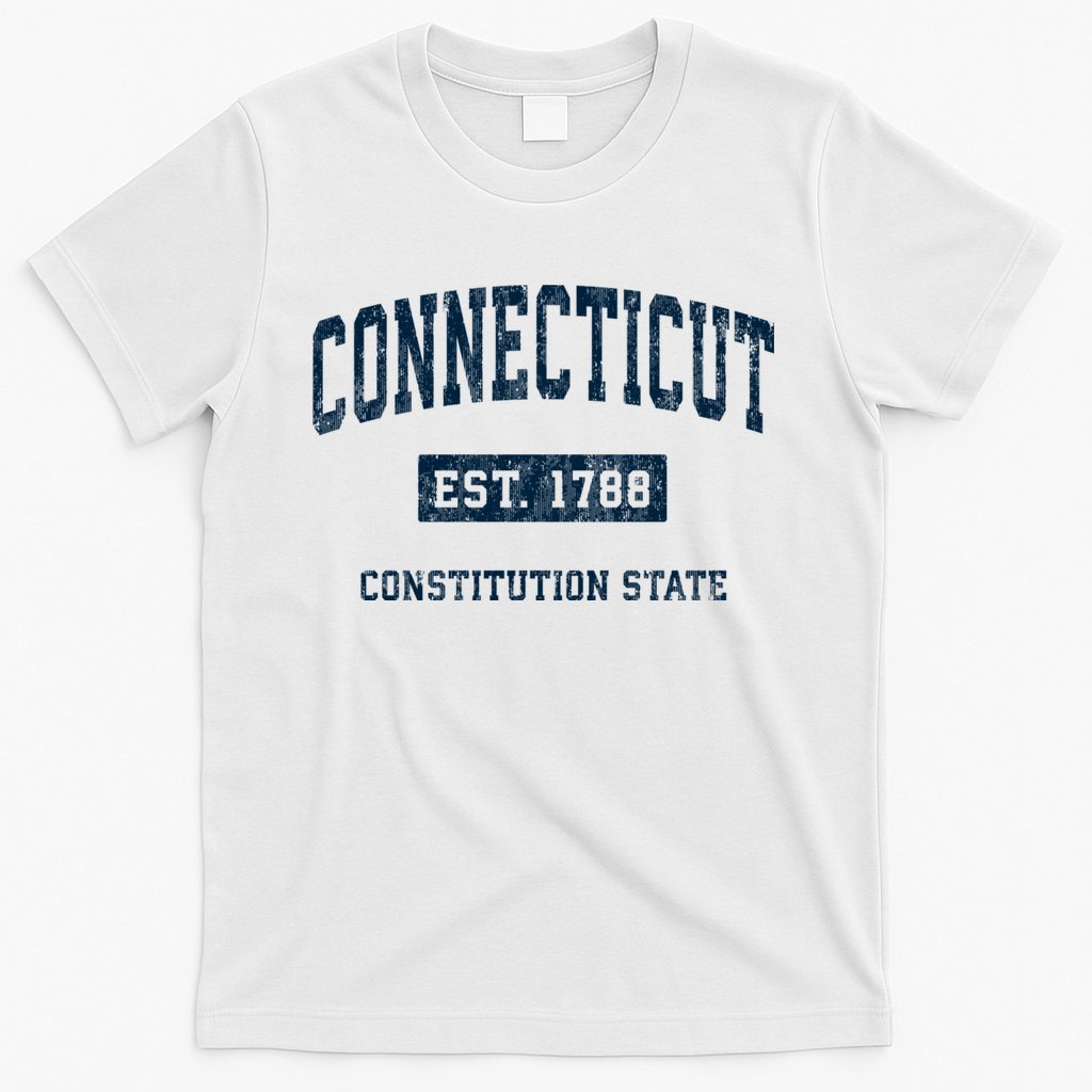 Connecticut Vintage Athletic Sports T-Shirt