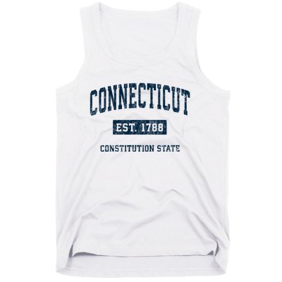 Connecticut Vintage Athletic Sports Tank Top