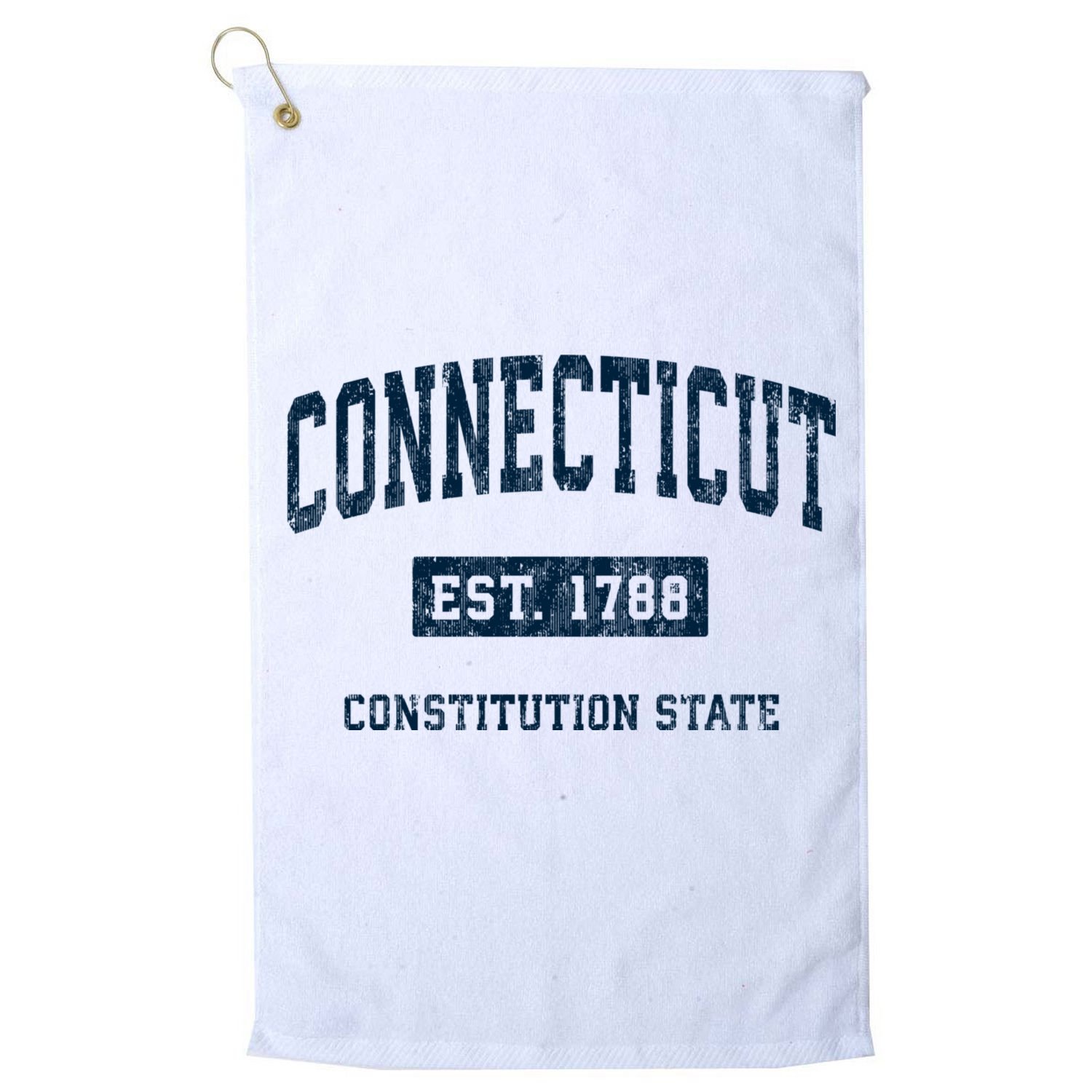 Connecticut Vintage Athletic Sports Golf Towel