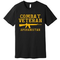 Combat Veteran Afghanistan Veteran Military Premium T-Shirt