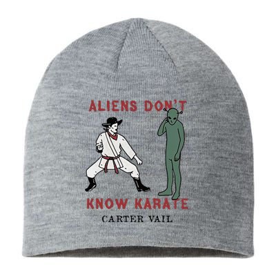 Carter Vail Aliens Dont Know Karate Sustainable Beanie