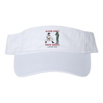 Carter Vail Aliens Dont Know Karate Valucap Bio-Washed Visor