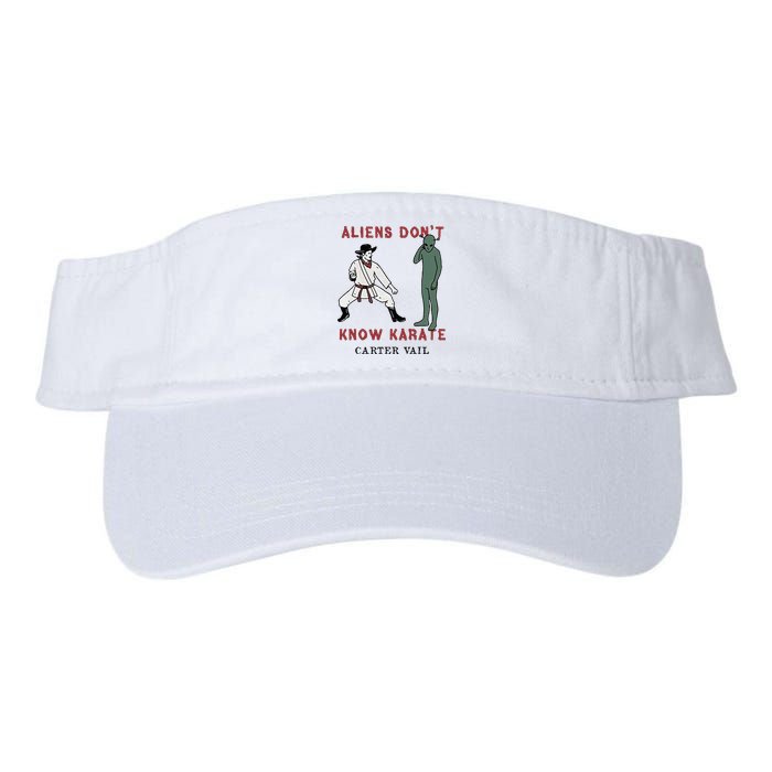 Carter Vail Aliens Dont Know Karate Valucap Bio-Washed Visor