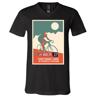 Cycling Vuelta A España V-Neck T-Shirt
