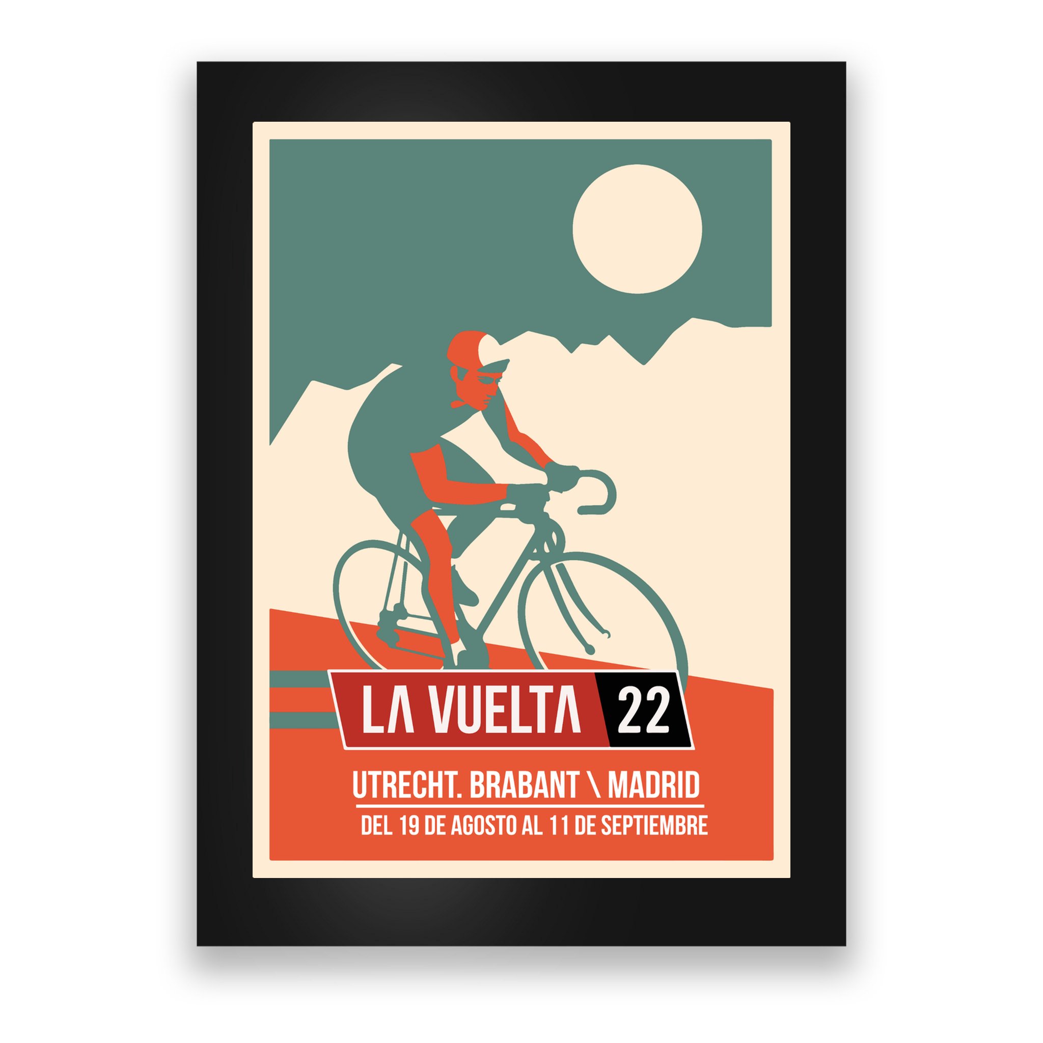 Cycling Vuelta A España Poster