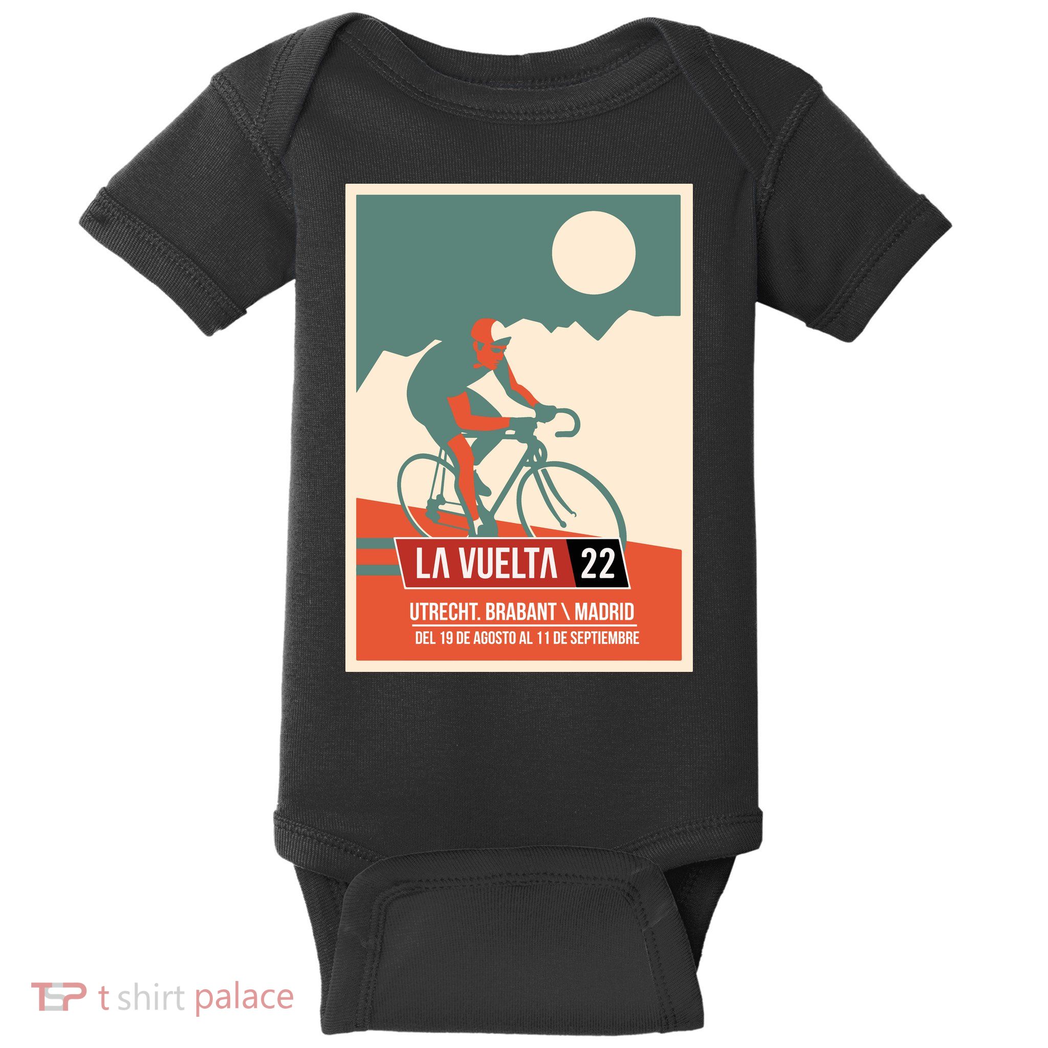 Cycling Vuelta A España Baby Bodysuit