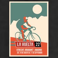 Cycling Vuelta A España Golf Towel