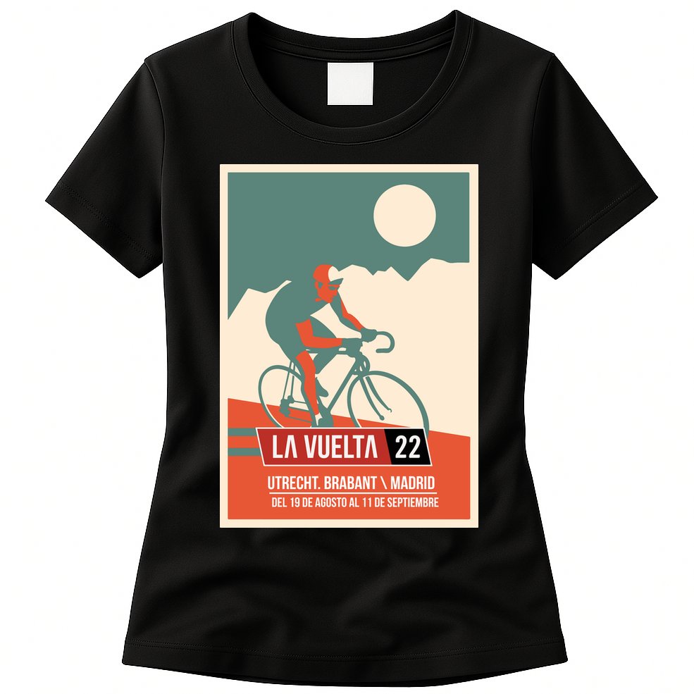 Cycling Vuelta A España Womens T-Shirt
