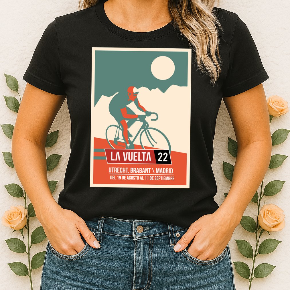 Cycling Vuelta A España Womens T-Shirt