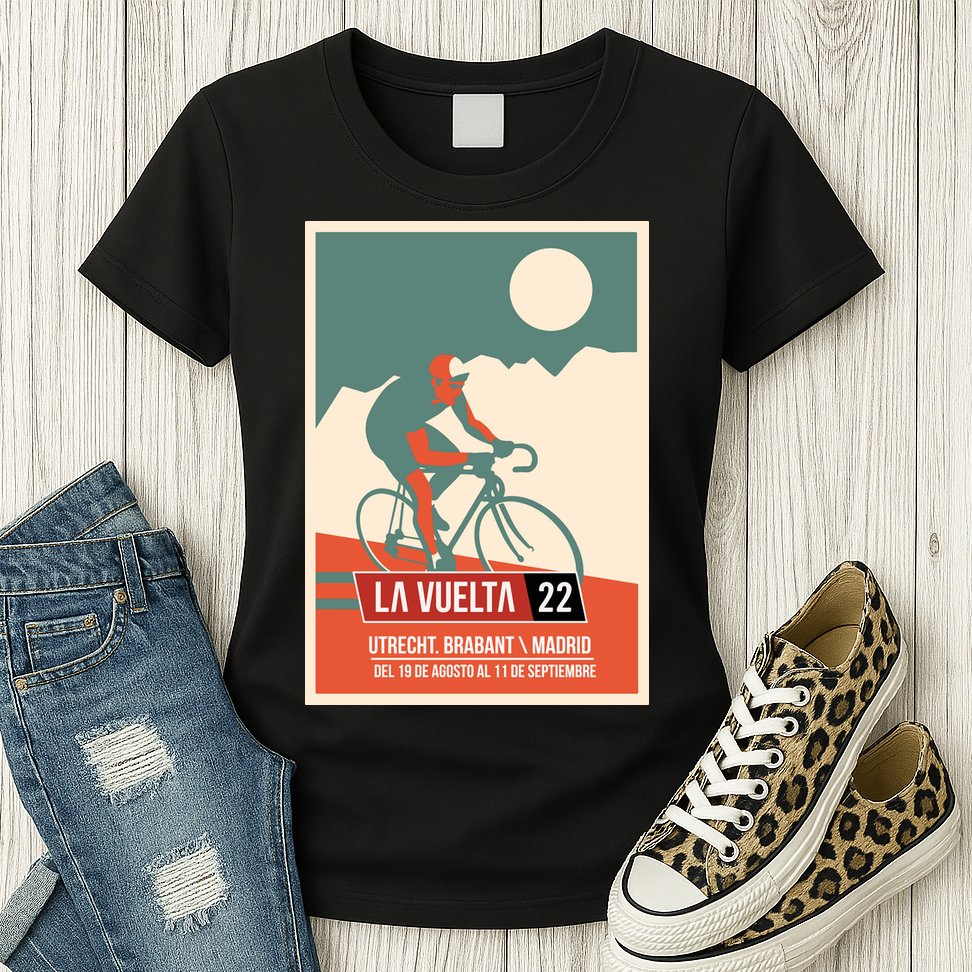 Cycling Vuelta A España Womens T-Shirt