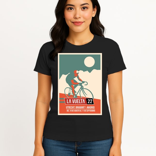 Cycling Vuelta A España Womens T-Shirt