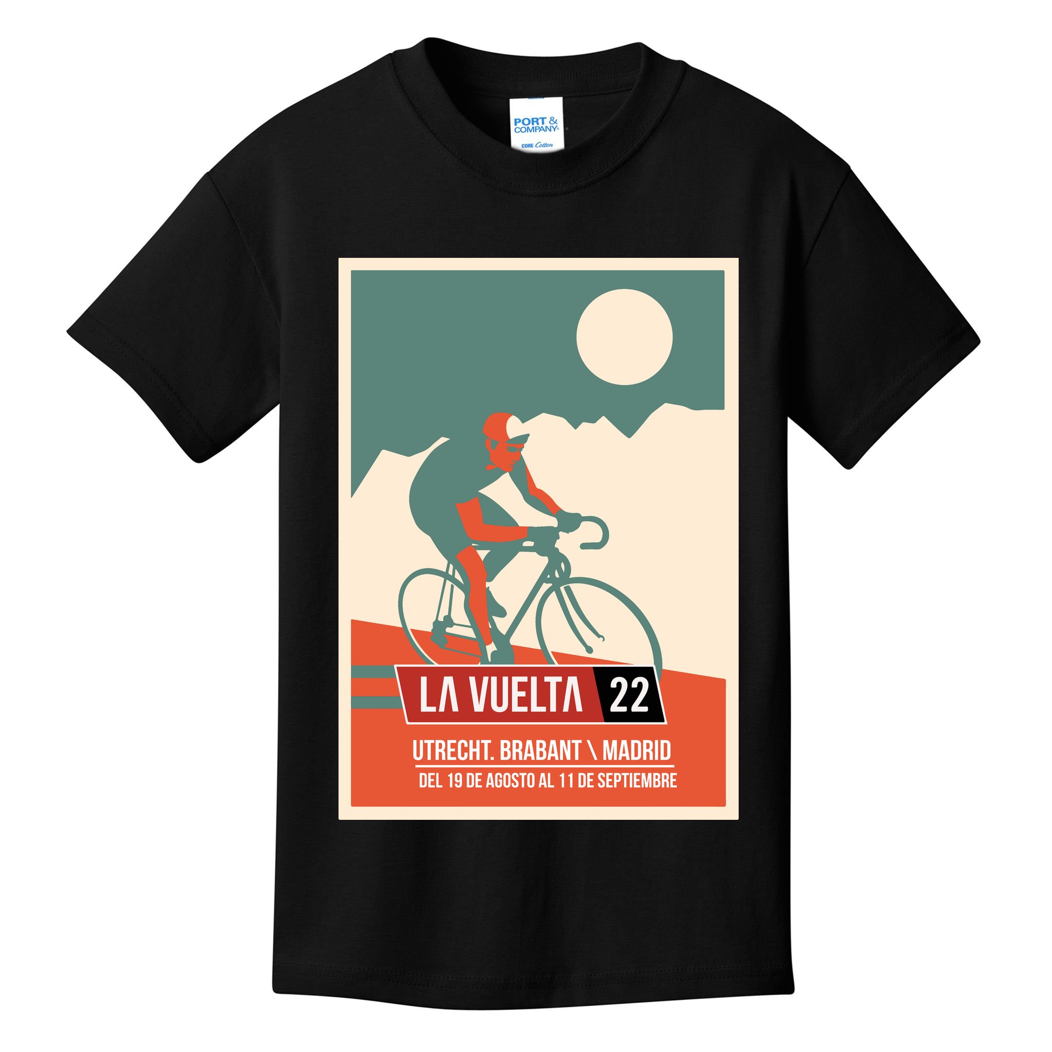 Cycling Vuelta A España Kids T-Shirt