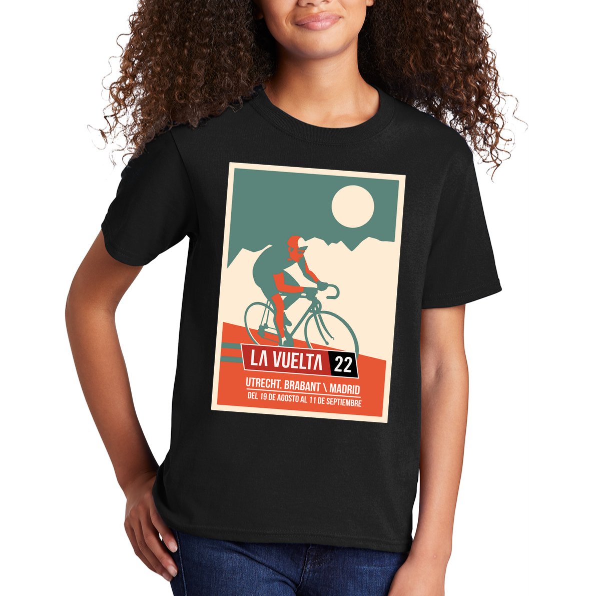 Cycling Vuelta A España Kids T-Shirt