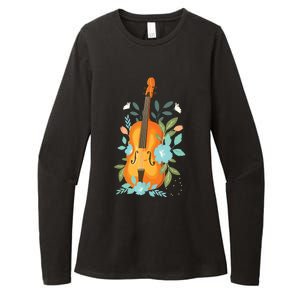 Cool Violin Art For Men Women Orchestra Teacher Viola Player Womens CVC Long Sleeve Shirt