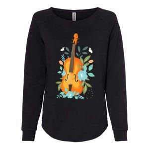 Cool Violin Art For Men Women Orchestra Teacher Viola Player Womens California Wash Sweatshirt