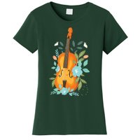 Cool Violin Art For Men Women Orchestra Teacher Viola Player Women's T-Shirt