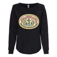 Classic Vintage Anchor Premium Steam Beer Womens California Wash Sweatshirt