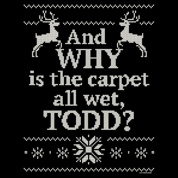 Christmas Vacation And WHY Is The Carpet All Wet, TODD Classic 16 in Basic Backpack