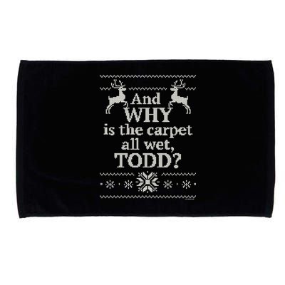 Christmas Vacation And WHY Is The Carpet All Wet, TODD Classic Microfiber Hand Towel