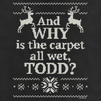 Christmas Vacation And WHY Is The Carpet All Wet, TODD Classic Microfiber Hand Towel