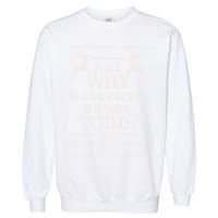 Christmas Vacation And WHY Is The Carpet All Wet, TODD Classic Garment-Dyed Sweatshirt