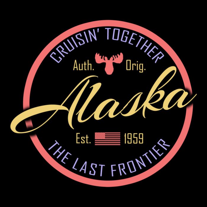 Cruise Vacation Alaska Cruisin Together Great For Groups Meaningful Gift Drawstring Bag
