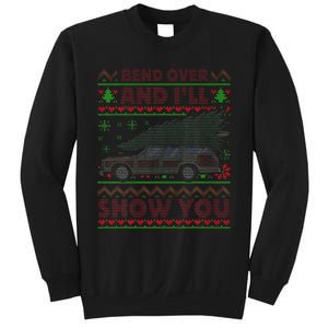 Christmas Vacation Bend Over And ILl Show You Xmas Sweatshirt