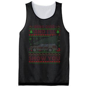 Christmas Vacation Bend Over And ILl Show You Xmas Mesh Reversible Basketball Jersey Tank