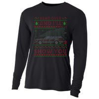 Christmas Vacation Bend Over And ILl Show You Xmas Cooling Performance Long Sleeve Crew