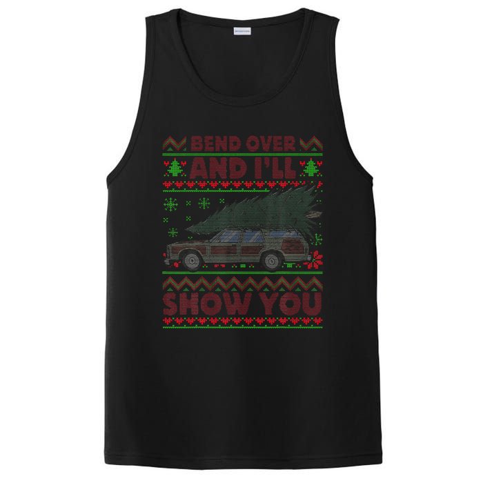 Christmas Vacation Bend Over And ILl Show You Xmas PosiCharge Competitor Tank