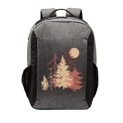 Cute Vintage Boho Pinetree Forest Vector Backpack