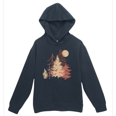 Cute Vintage Boho Pinetree Forest Urban Pullover Hoodie