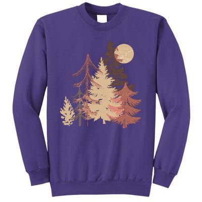 Cute Vintage Boho Pinetree Forest Sweatshirt